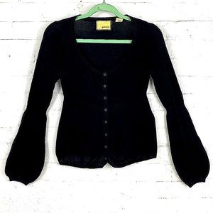 Anthropologie Bell Sleeve Lightweight Cardigan